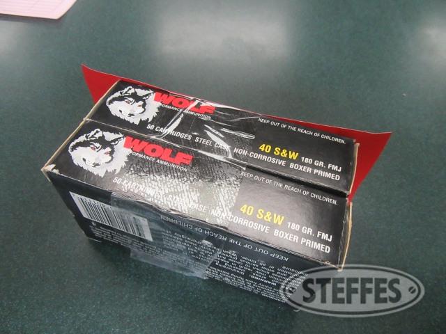 (2) Boxes of .40 STW